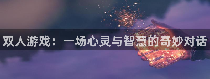 杏盛开户地址：双人游戏：一场心灵与智慧的奇妙对话